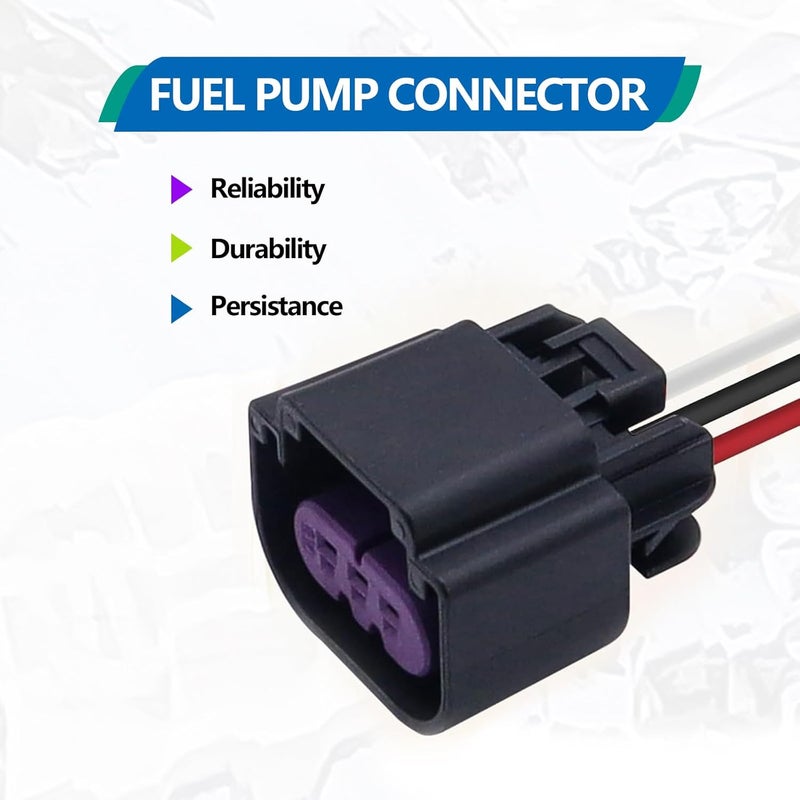 NOTISH GM E85 Plastic Flex Fuel Sensor Connector Pigtail Fuel Composition Ethanol, Fuel Composition Ethanol Replace 13577394 PT-E85-2 13577394 13577379 13577429 - Image 5
